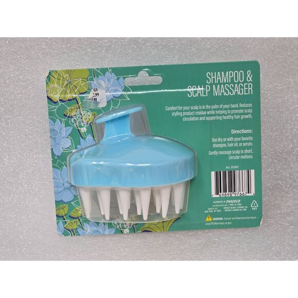 Precision Beauty Shampoo & Scalp Massager With Extra Long Bristles - Picture 2 of 2